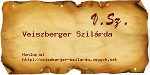 Veiszberger Szilárda névjegykártya